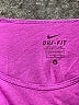 Nike 100% Recycled Polyester Purple Active T-Shirt Size S - photo 7