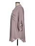 Lush 100% Polyester Gray 3/4 Sleeve Blouse Size L - photo 5