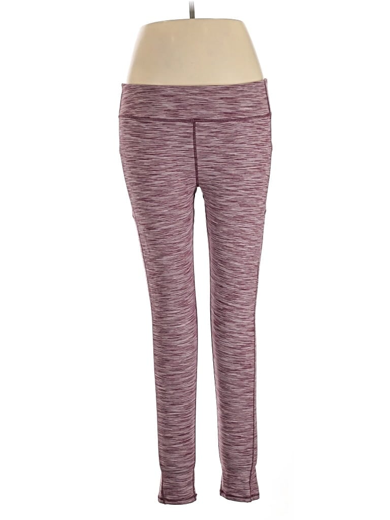 Pre-owned Kyodan Active Pants In Burgundy