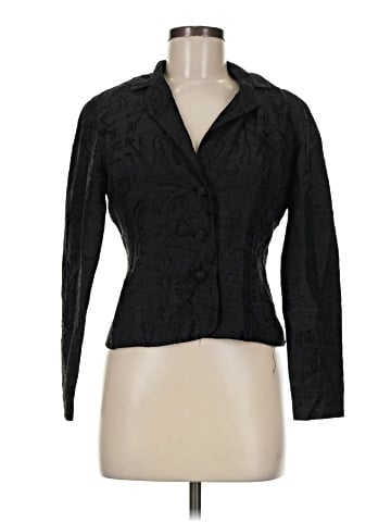 Maggy London Silk Blazer (view 1)