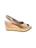 Amalfi Tan Wedges Size 6 1/2 - photo 1