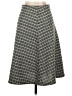 THML 100% Polyester Argyle Gray Casual Skirt Size S - photo 2