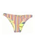 Maaji Print Yellow Swimsuit Bottoms Size M - photo 1