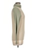 Madewell Tan Colorblock Ribbed Turtleneck Top Size M - photo 4