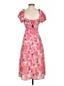 Hello Molly 100% Polyester Floral Pink Cocktail Dress Size 2 - photo 2