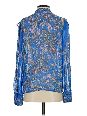 Hemant & Nandita Long Sleeve Blouse (view 2)