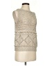 MNG Tan Sweater Vest Size S - photo 2