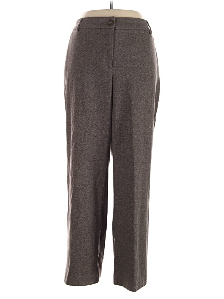 Pre-owned Hilary Radley Dress Pants In Gray