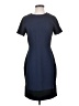 Halogen Color Block Blue Casual Dress Size 4 - photo 1