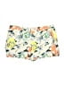Gap 100% Cotton Floral Ivory Shorts Size 4 - photo 1