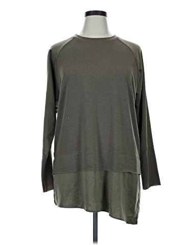 Zara W&B Collection 3/4 Sleeve T-Shirt (view 1)
