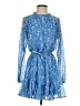 Trixxi 100% Polyester Stars Blue Cocktail Dress Size S - photo 1