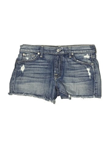 7 For All Mankind Denim Shorts (view 1)
