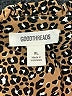 GOODTHREADS 100% Viscose Animal Print Brown Long Sleeve Blouse Size XL - photo 7