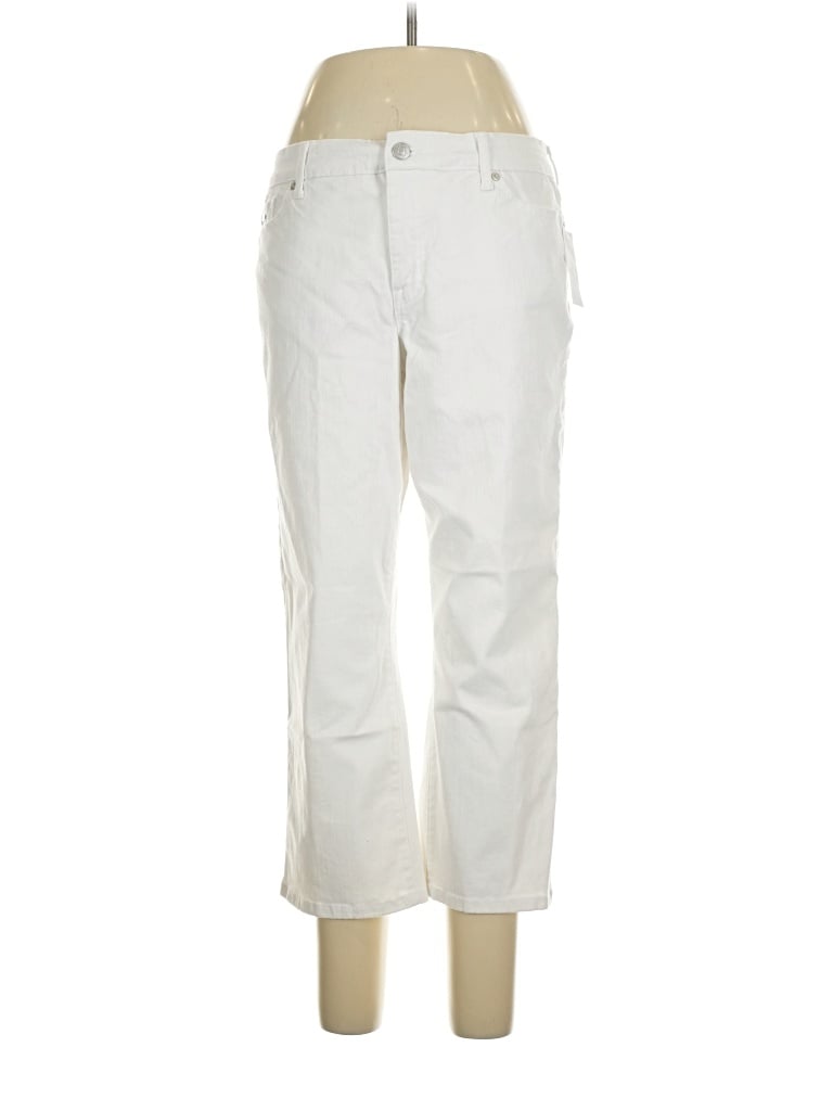 Pre-owned Nine West Jeans In Ivory