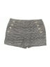 Ann Taylor LOFT Chevron-herringbone Gray Shorts Size 6 (petite) - photo 1