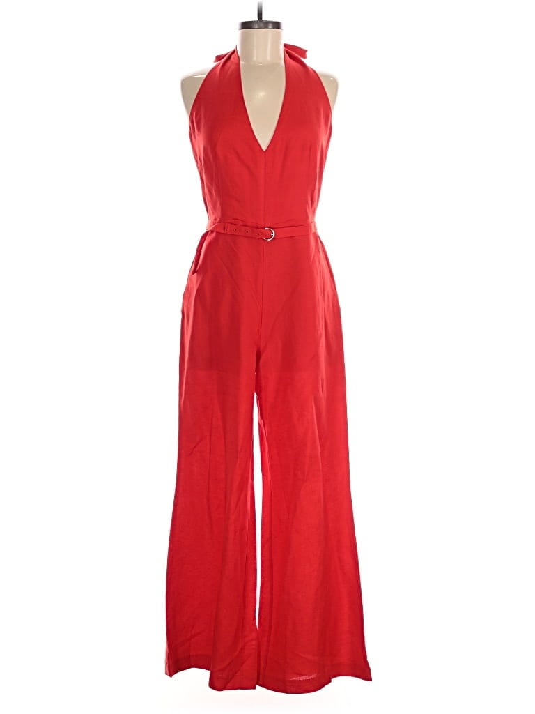 Ann Taylor Jumpsuit In Red