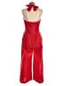 Ann Taylor Solid Red Jumpsuit Size 8 - photo 2