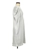 Express Solid Gray Casual Dress Size M - photo 4