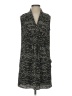 Aqua 100% Polyester Tweed Black Casual Dress Size XS - photo 1