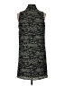 Aqua 100% Polyester Tweed Black Casual Dress Size XS - photo 2