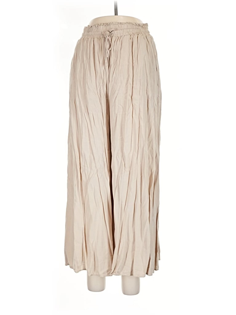 Pre-owned Unbranded Casual Pants In Tan