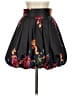 Twenty One 100% Polyester Floral Black Formal Skirt Size XS - photo 1