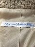 Assorted Brands 100% Acetate Tweed Gold Blazer Size 6 - photo 6