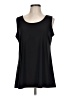 Creation Black Sleeveless T-Shirt Size L - photo 1