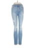 7 For All Mankind Hearts Blue Jeans Size 25 waist - photo 1