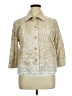 Draper's & Damon's Paisley Gold Jacket Size 14 Petite - photo 1