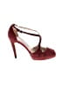 Diane B. Burgundy Heels Size EU 39 - photo 1