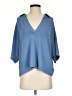 Athleta Blue Short Sleeve Turtleneck Size XS - photo 1