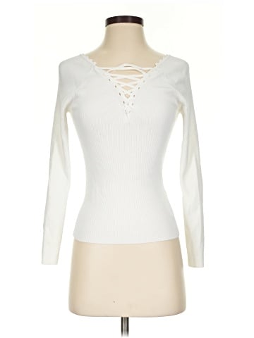 Sandro Long Sleeve Top (view 1)