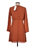 WYLDR 100% Polyester Brown Casual Dress Size M - photo 2