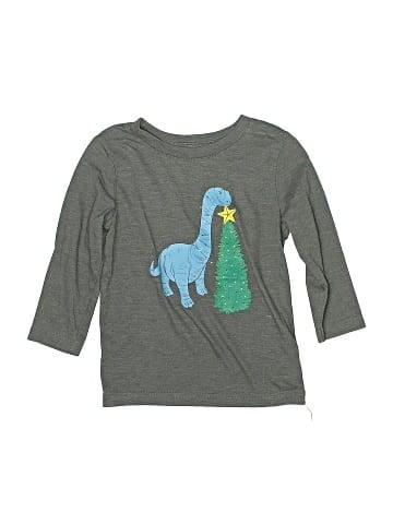 Cat & Jack 3/4 Sleeve T-Shirt (view 1)