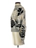 TRUTH BY REPUBLIC Floral Silver Pullover Sweater Size S - photo 5