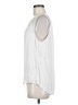Banana Republic 100% Polyester White Sleeveless Blouse Size M - photo 5