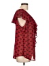 Torrid 100% Polyester Red Sleeveless Blouse Size Lg Plus (0) - photo 4