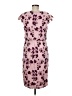 JS Collections 100% Polyester Floral Purple Cocktail Dress Size 8 - photo 2