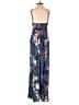 Jaase 100% Rayon Blue Jumpsuit Size XS - photo 2