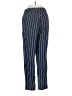H&M 100% Polyester Stripes Blue Casual Pants Size 4 - photo 2