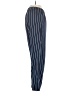 H&M 100% Polyester Stripes Blue Casual Pants Size 4 - photo 4