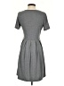 Unbranded Solid Gray Casual Dress Size S - photo 2