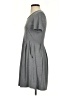 Unbranded Solid Gray Casual Dress Size S - photo 5