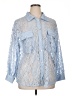 Andree by UNIT 100% Polyester Blue 3/4 Sleeve Blouse Size 1X - photo 1