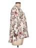 West Kei 100% Polyester Ivory 3/4 Sleeve Blouse Size L - photo 4