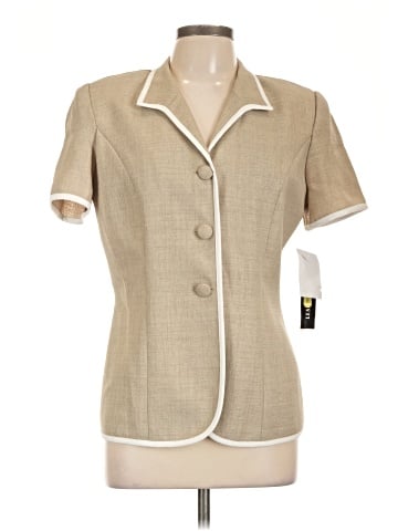 Leslie Fay Short Sleeve Blouse (view 1)