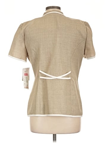 Leslie Fay Short Sleeve Blouse (view 2)