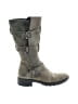 Born Crown 100% Leather Gray Green Boots Size 7 1/2 - photo 1